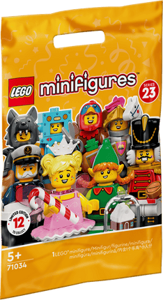 MINI FIGURES. SERIE 23 (YELLOW HOLIDAY)