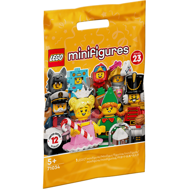 MINI FIGURES. SERIE 23 (YELLOW HOLIDAY)