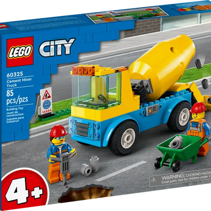 CITY. CEMENT MIXER TRUCK
