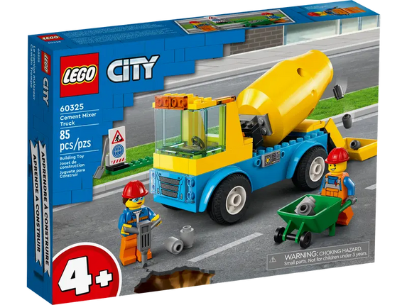 CITY. CEMENT MIXER TRUCK