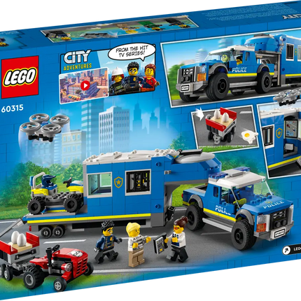 City. Central móvil de policía
