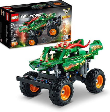 TECHNIC. Monster Jam dragon Pull-Back