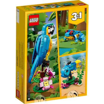 Creator. Exotic Parrot Blue&Yellow