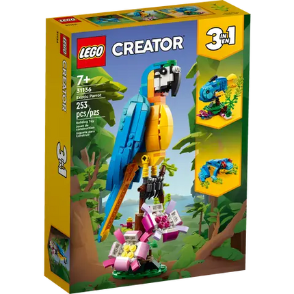 Creator. Exotic Parrot Blue&Yellow