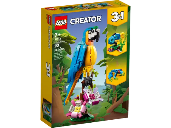 Creator. Exotic Parrot Blue&Yellow