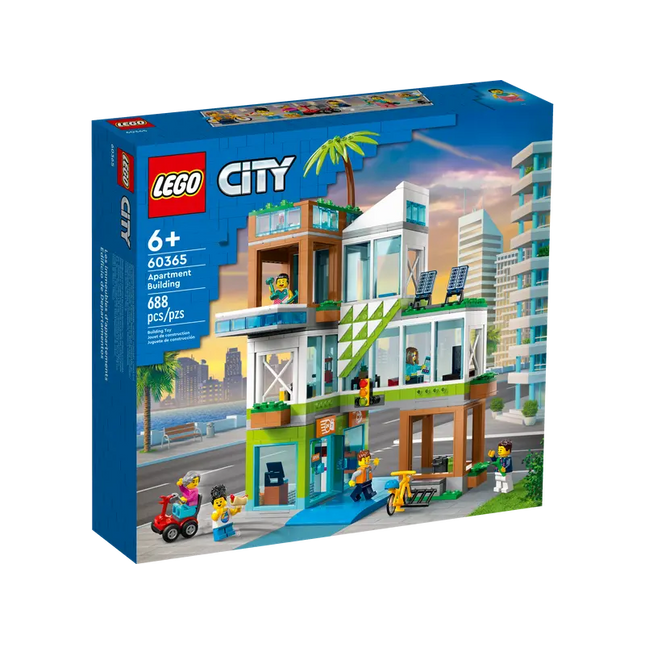 CITY. APARTMENT BUILDING