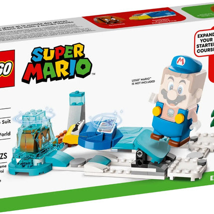 SUPER MARIO. ICE MARIO SUIT & FROZEN WORLD