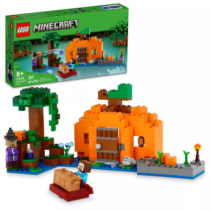 Minecraft. The pumpkin farm
