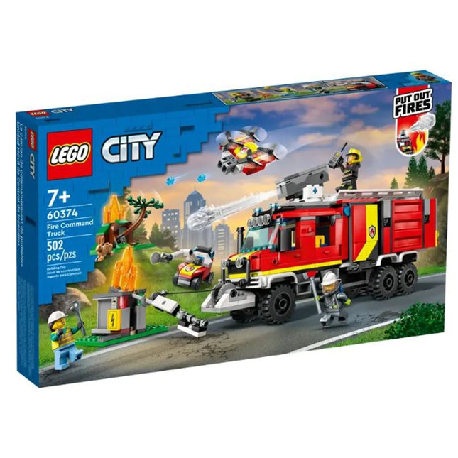 City. Fire command truck