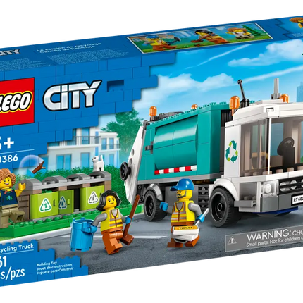 CITY. RECYCLING TRUCK