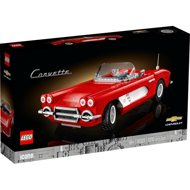 ICONS. CORVETTE (RED)