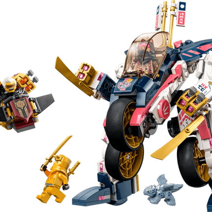 NINJAGO. SORA'S TRANSFORMING MECH BIKE RACER