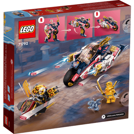 NINJAGO. SORA'S TRANSFORMING MECH BIKE RACER