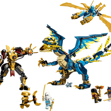 NINJAGO. ELEMENTAL DRAGON VS THE EMPRESS