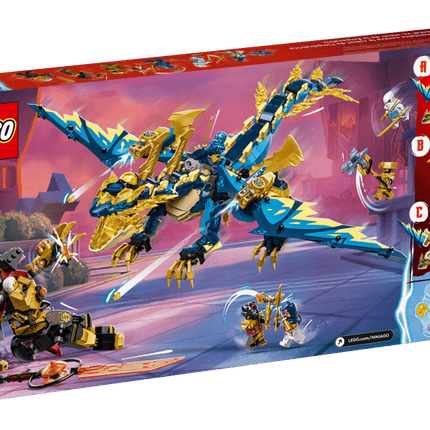 NINJAGO. ELEMENTAL DRAGON VS THE EMPRESS