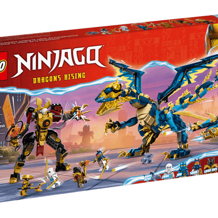 NINJAGO. ELEMENTAL DRAGON VS THE EMPRESS