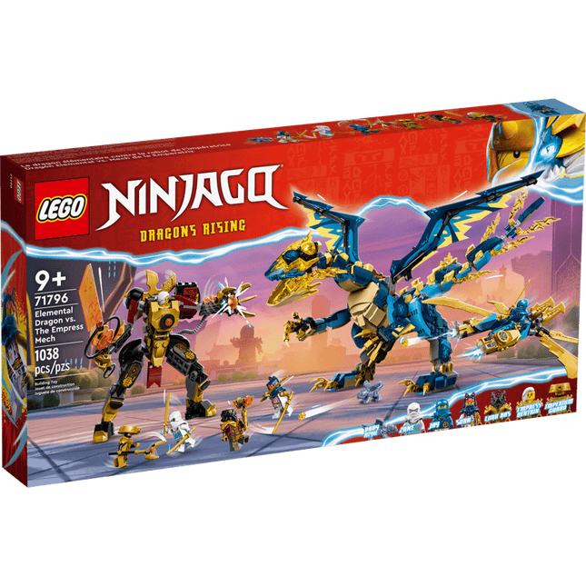 NINJAGO. ELEMENTAL DRAGON VS THE EMPRESS