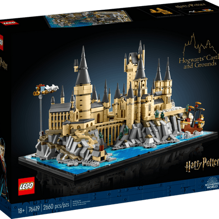 HARRY POTTER. HOGWARTS CASTLE AND GROUNDS