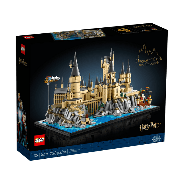 HARRY POTTER. HOGWARTS CASTLE AND GROUNDS