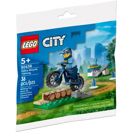 Bag. City police bicycle training