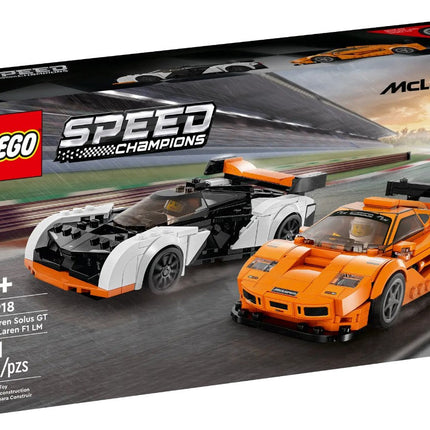 SPEED CHAMPIONS. MCLAREN SOLUS GT/MCLAREN F1