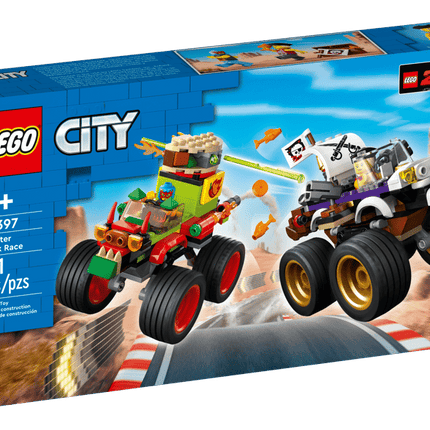 CITY. MONSTER TRUCK RACE