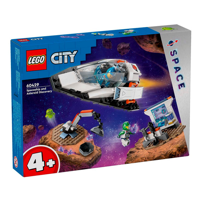 City. Space nave espacial y descubrimiento ronde