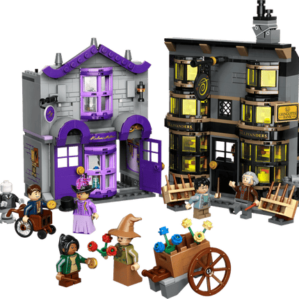 HARRY POTTER. OLLIVANDERS Y TÚNICAS MADAME