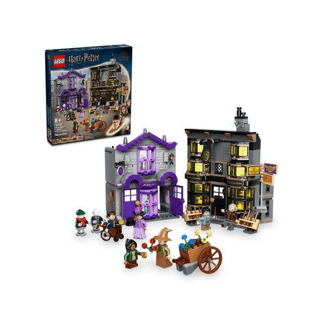 HARRY POTTER. OLLIVANDERS Y TÚNICAS MADAME
