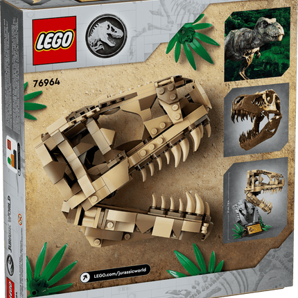 JURASSIC W. DINOSAUR FOSSILS T-REX SKULL