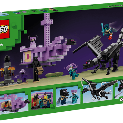 MINECRAFT. THE ENDER DRAGON AND END SHIP
