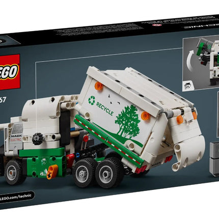 TECHNIC. MACK LR ELECTRIC GARBAGE TRUCK