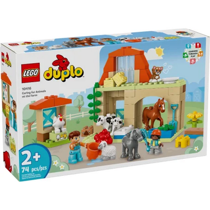 Duplo. Caring for animals for a farm