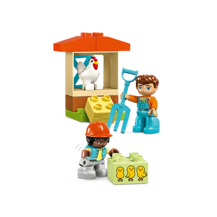 Duplo. Caring for animals for a farm