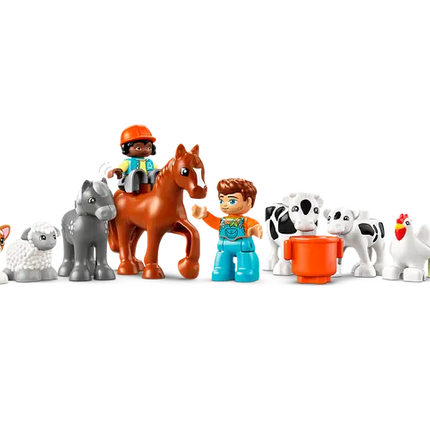 Duplo. Caring for animals for a farm