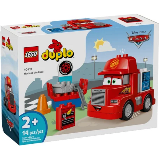 Duplo. Disney mack at the race