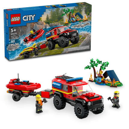 CITY. FIRE TRUCK 4X4