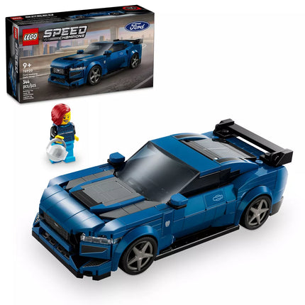 Speed champions. Ford mustang dark horse sports car