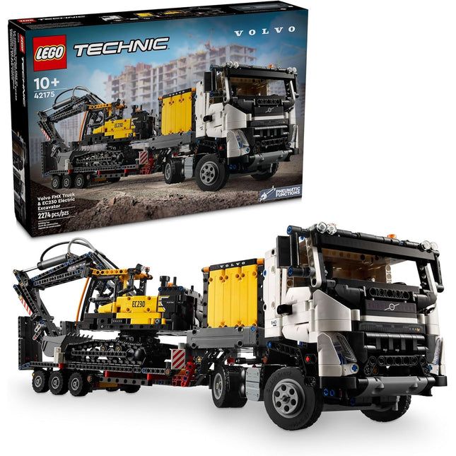 TECHNIC. VOLVO FMX TRUCK EC230 ELECTRIC EXCAV ATOR