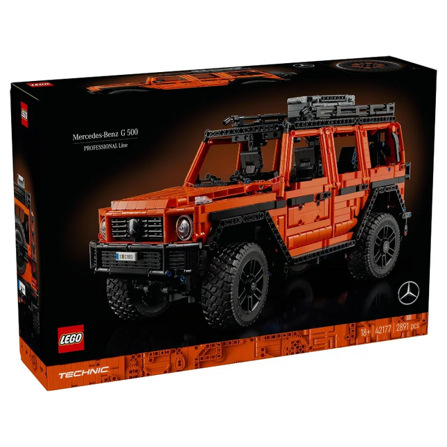 TECHNIC. Mercedes-Benz G50 (Orange)