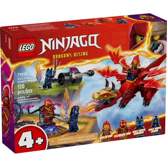 Ninjago. Kai's source dragon battle