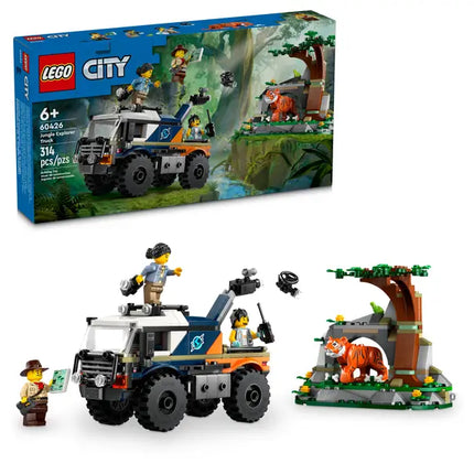 CITY. JUNGLE EXPLORER OFF-ROAD TRUCK