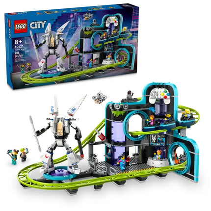 CITY. ROBOT WORLD ROLLER COASTER