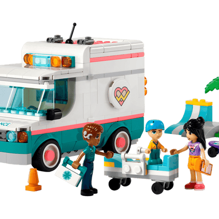 FRIENDS. HEARTLAKE CITY HOSPITAL AMBULANCE