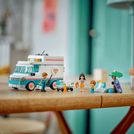 FRIENDS. HEARTLAKE CITY HOSPITAL AMBULANCE