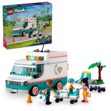 FRIENDS. HEARTLAKE CITY HOSPITAL AMBULANCE