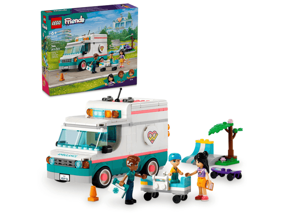 FRIENDS. HEARTLAKE CITY HOSPITAL AMBULANCE