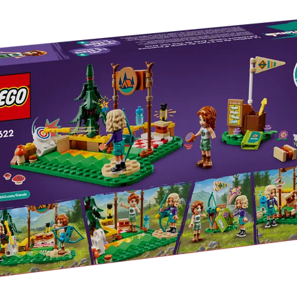 Friendo. Adventure camp archery range