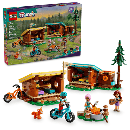 FRIENDS. ADVENTURE CAMP COZY CABINS