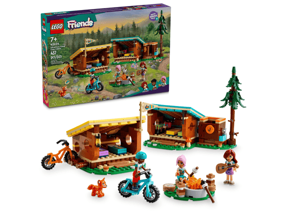 FRIENDS. ADVENTURE CAMP COZY CABINS